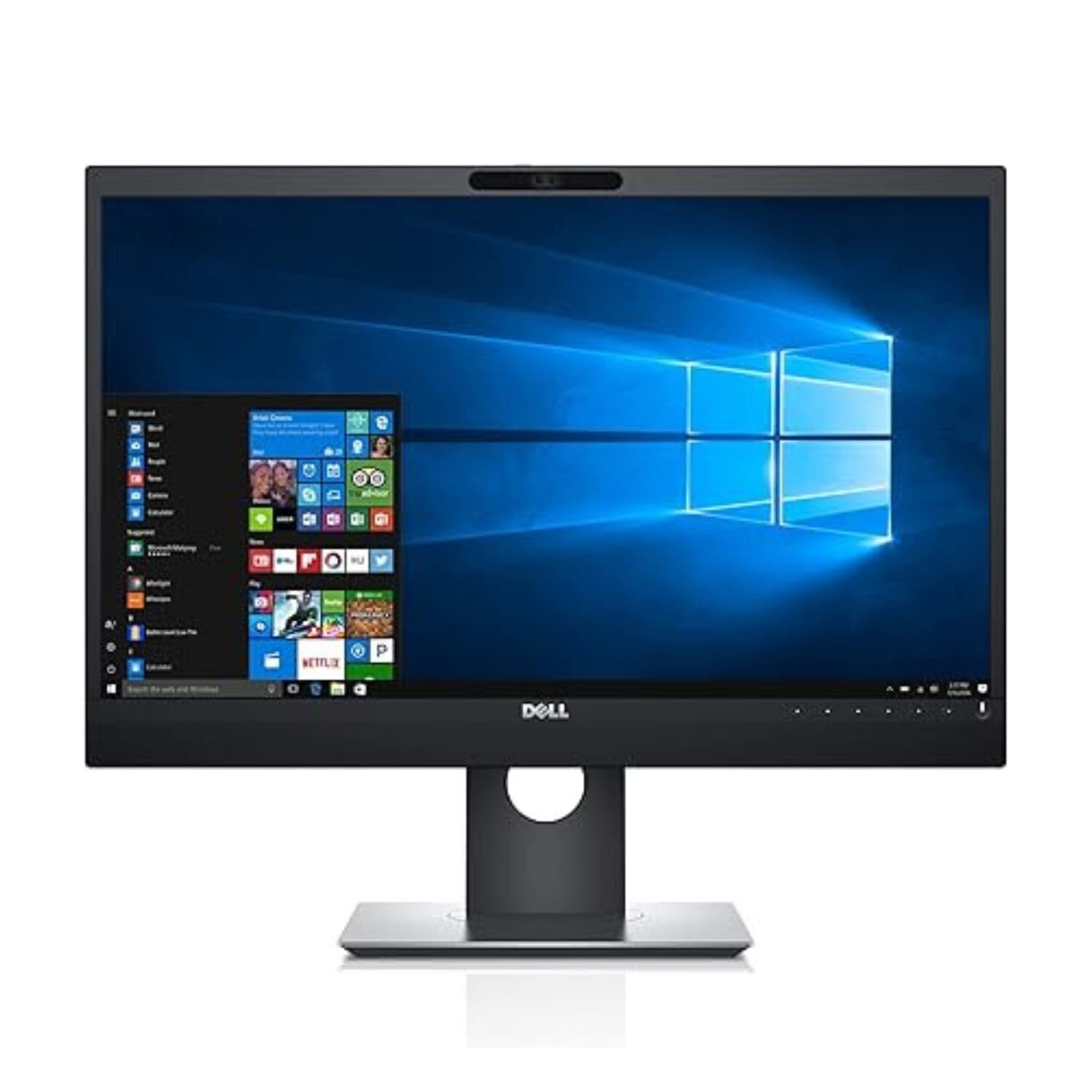 Dell P2418HZ 24-inch FHD Video Conferencing Monitor with Built-in Webcam and Speakers