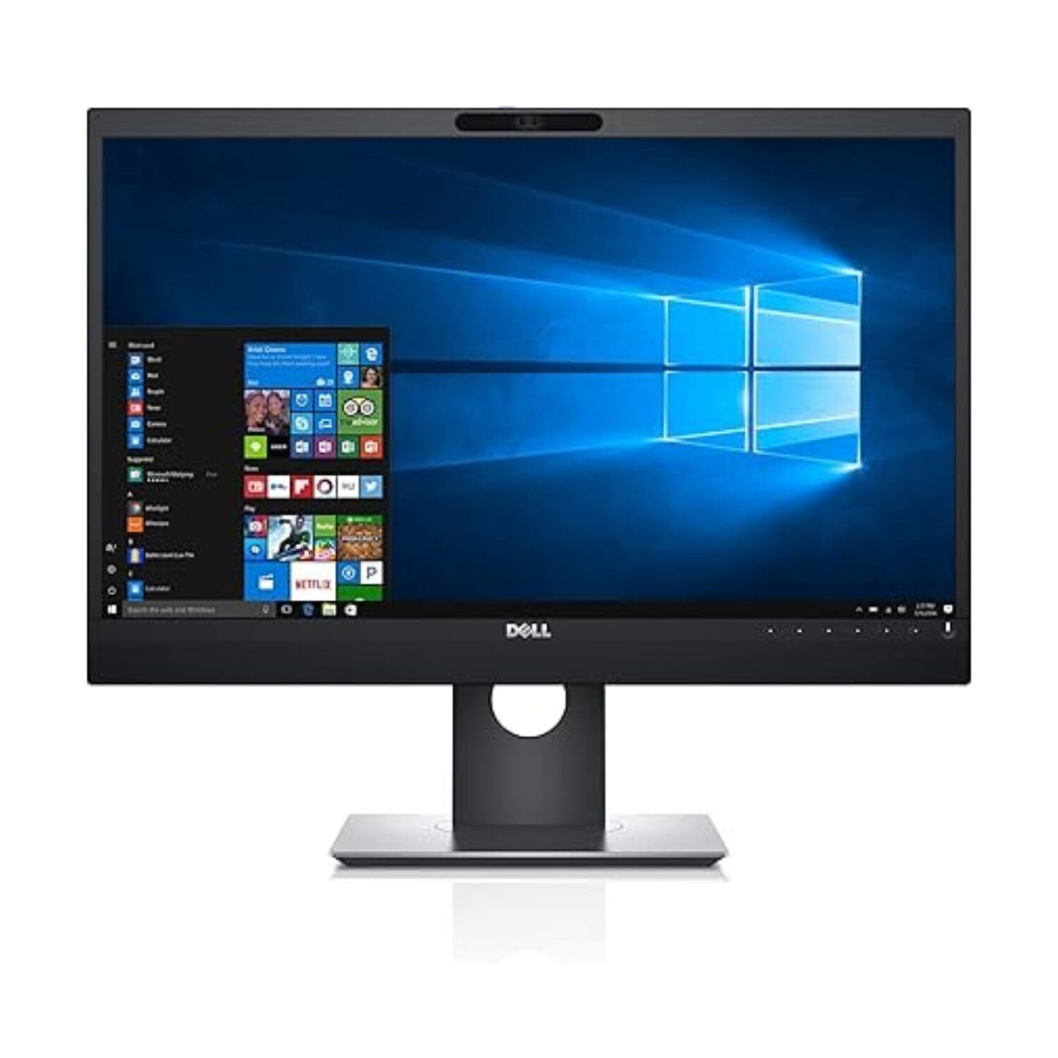 Dell P2418HZ 24-inch FHD Video Conferencing Monitor with Built-in Webcam and Speakers