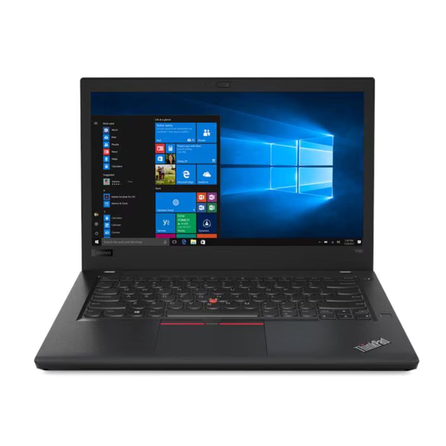 Lenovo ThinkPad T480 i5 16GB 256GB Refurbished Laptop Canada