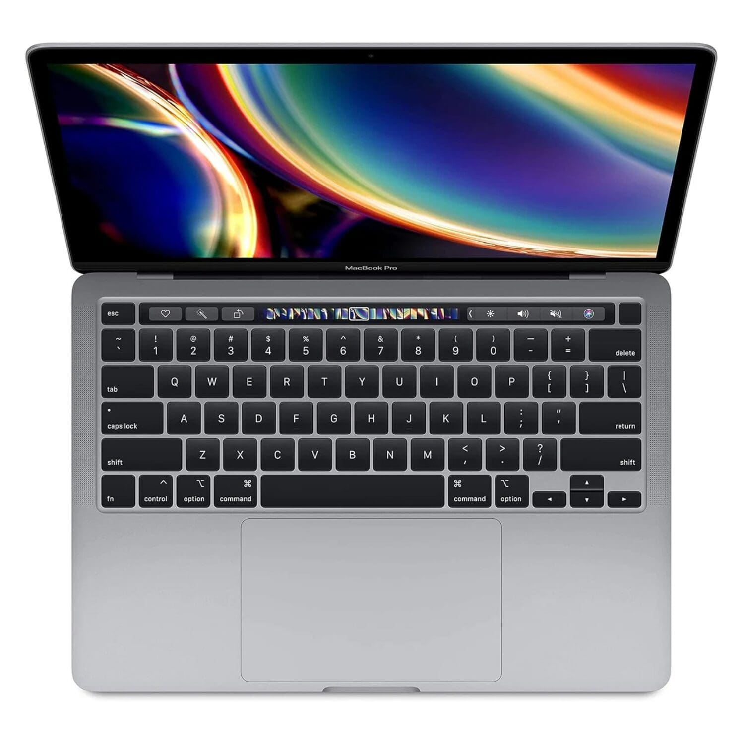 Apple MacBook Pro 13 — top view