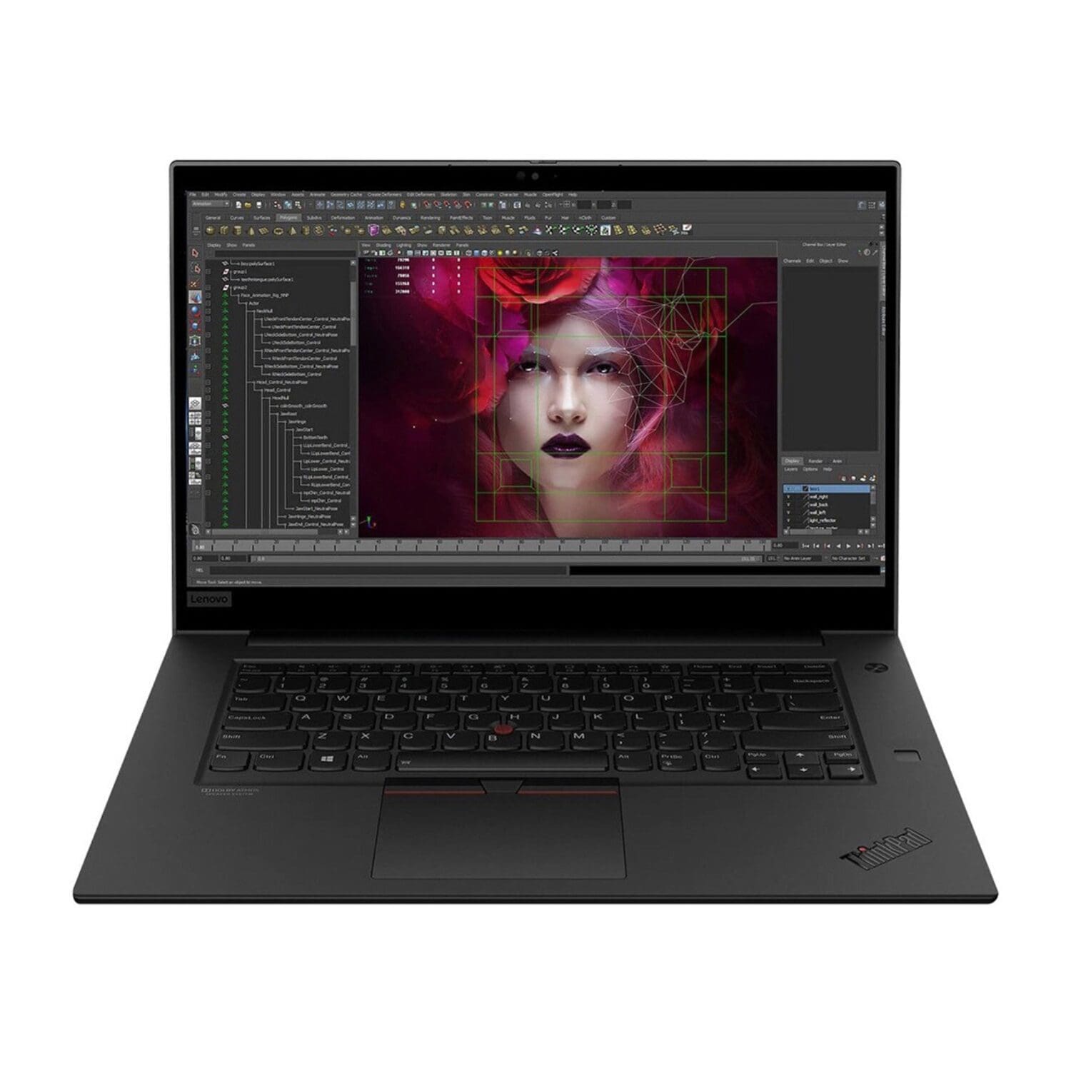 Lenovo ThinkPad P1 Gen 3 — front view