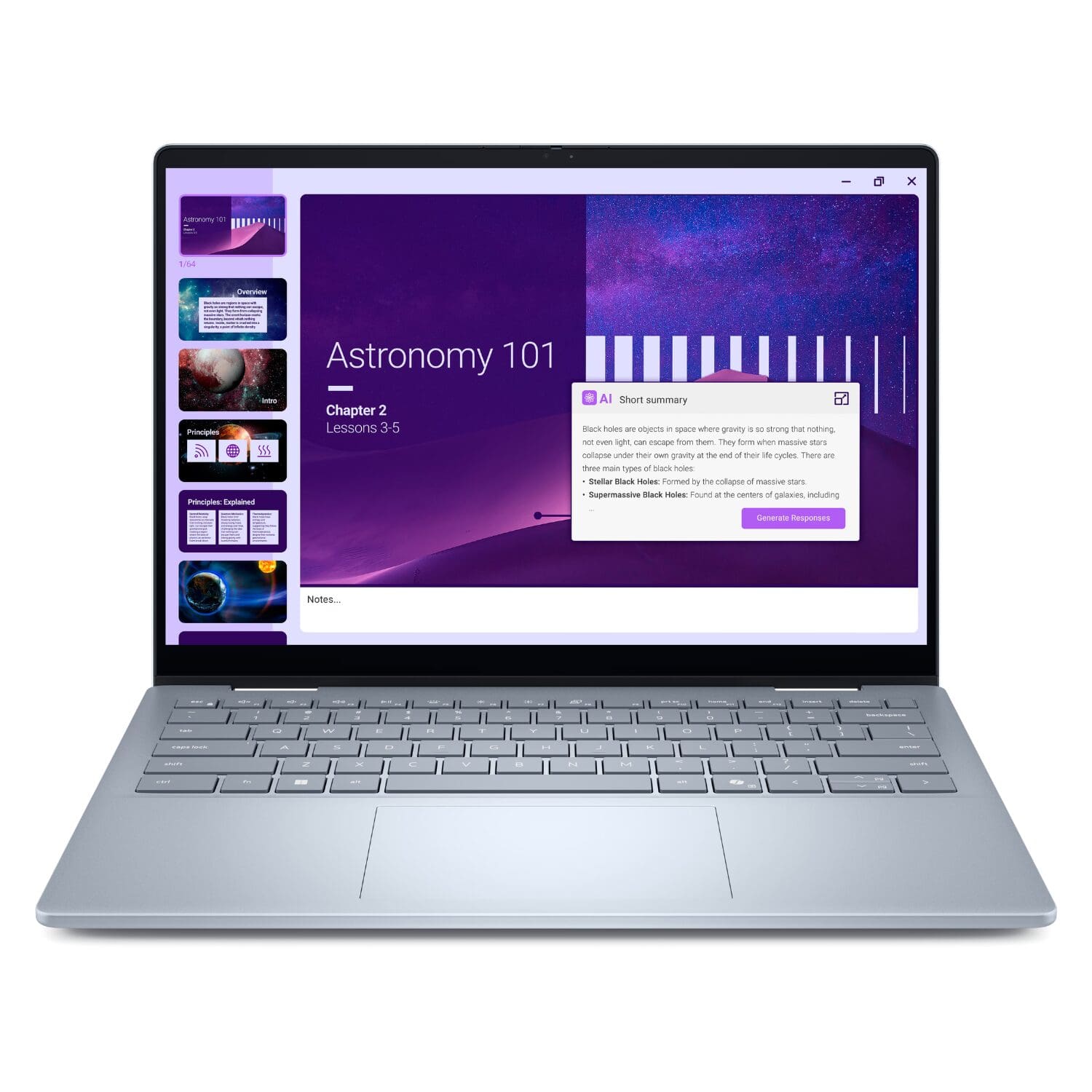 Dell 14 Plus 2-in-1 DB04250 — front view