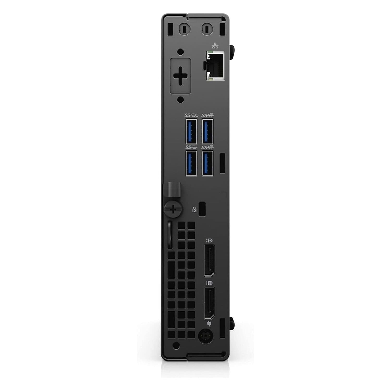 Dell OptiPlex 7090 Micro — rear ports view