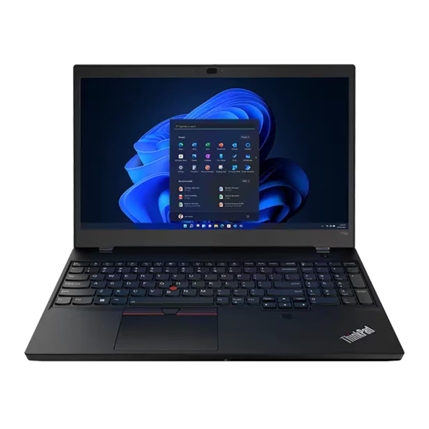 Lenovo ThinkPad P15v — front view