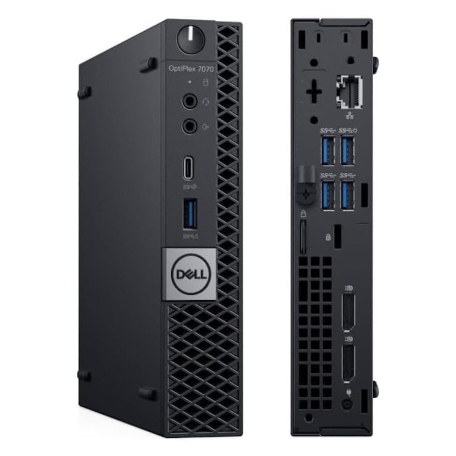 Dell OptiPlex 7070 Micro - rear view