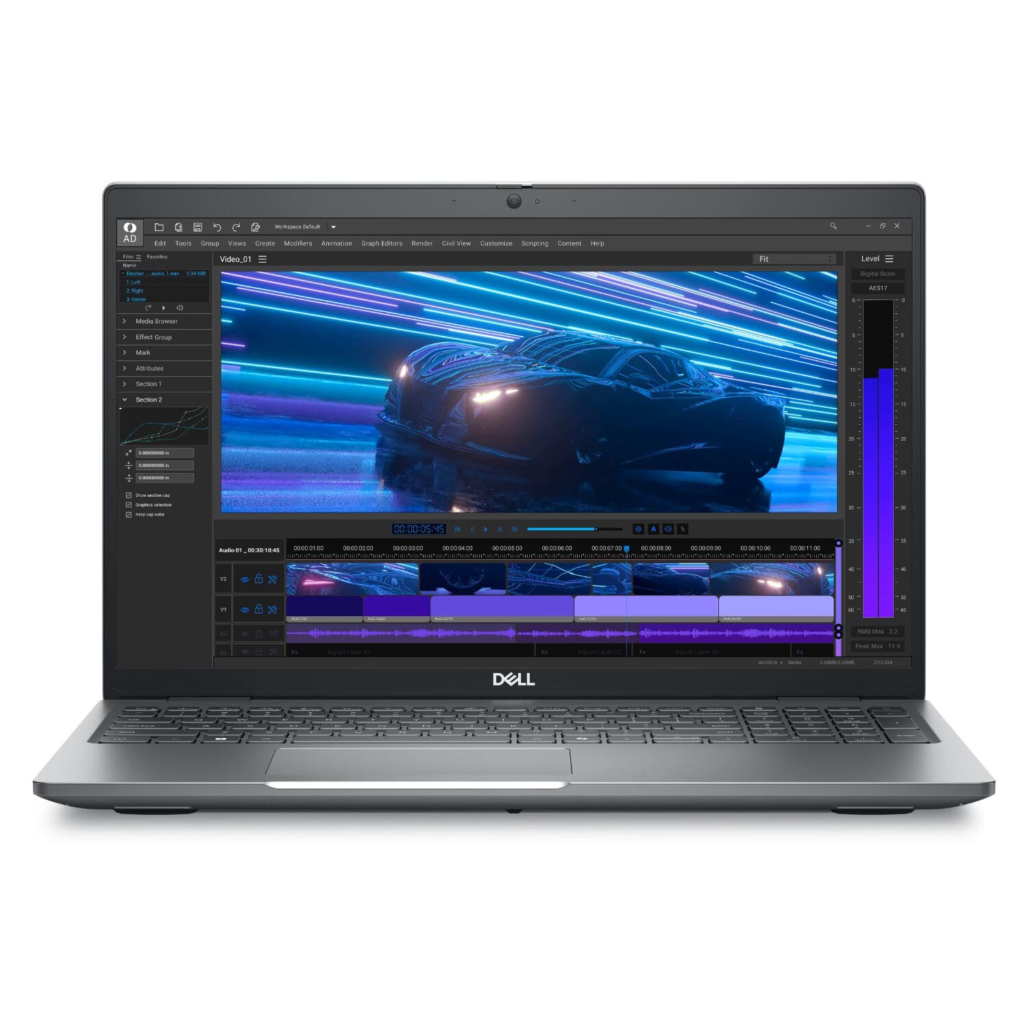 Dell Precision 3591 — front view