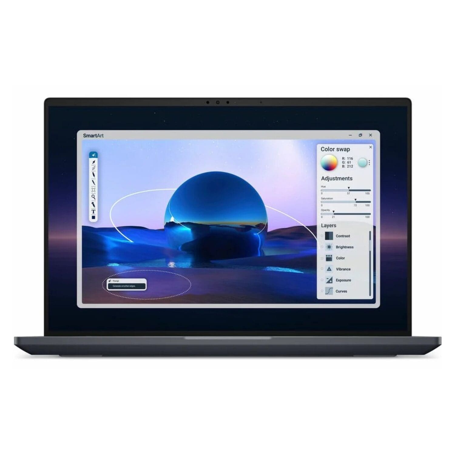 Dell Pro Max 16 Premium — front view