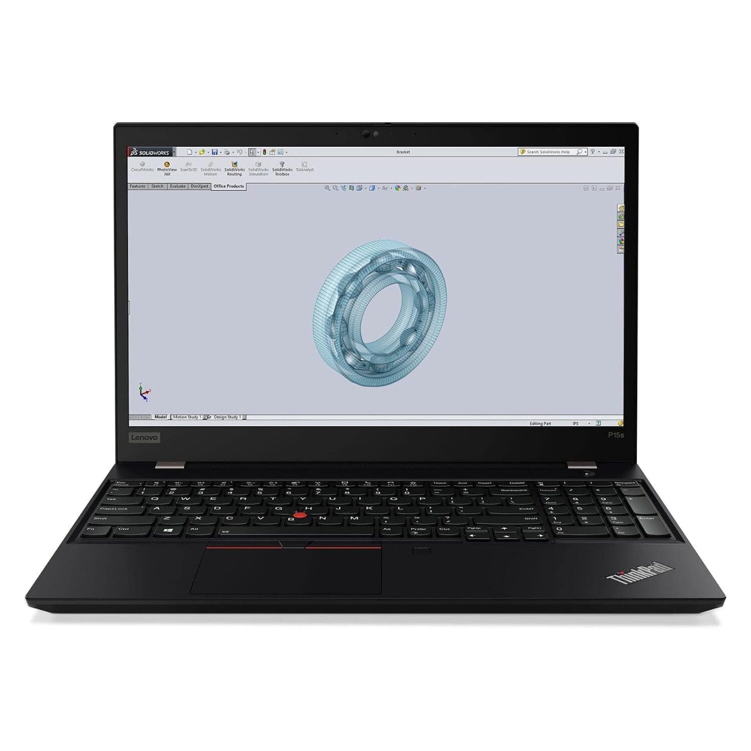 Lenovo ThinkPad P15s Gen 2 - front view
