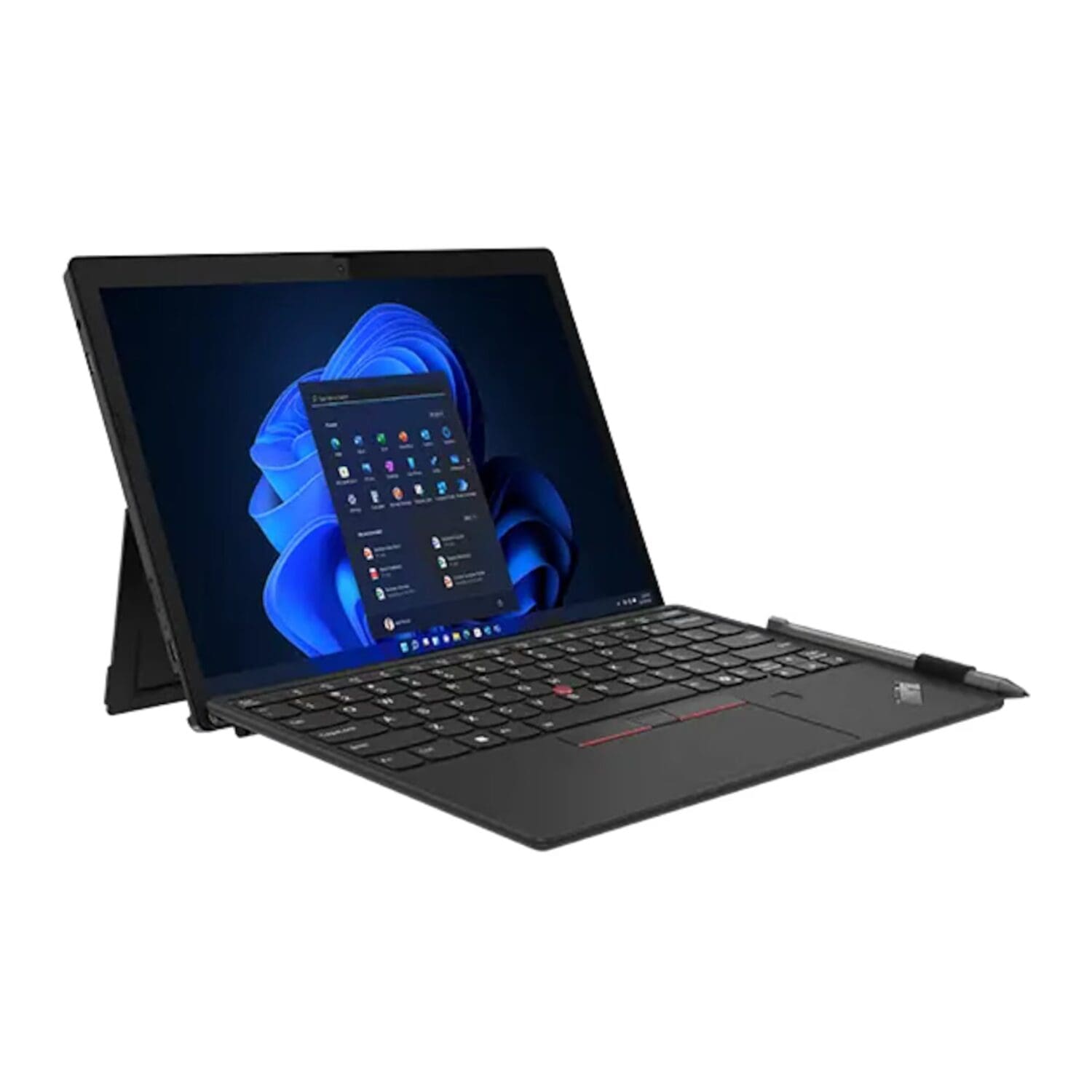 Lenovo ThinkPad X12 Detachable Gen 2 - angled kickstand view