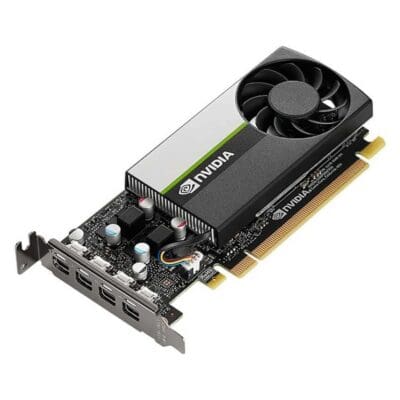 NVIDIA T1000 4GB graphics card — front view